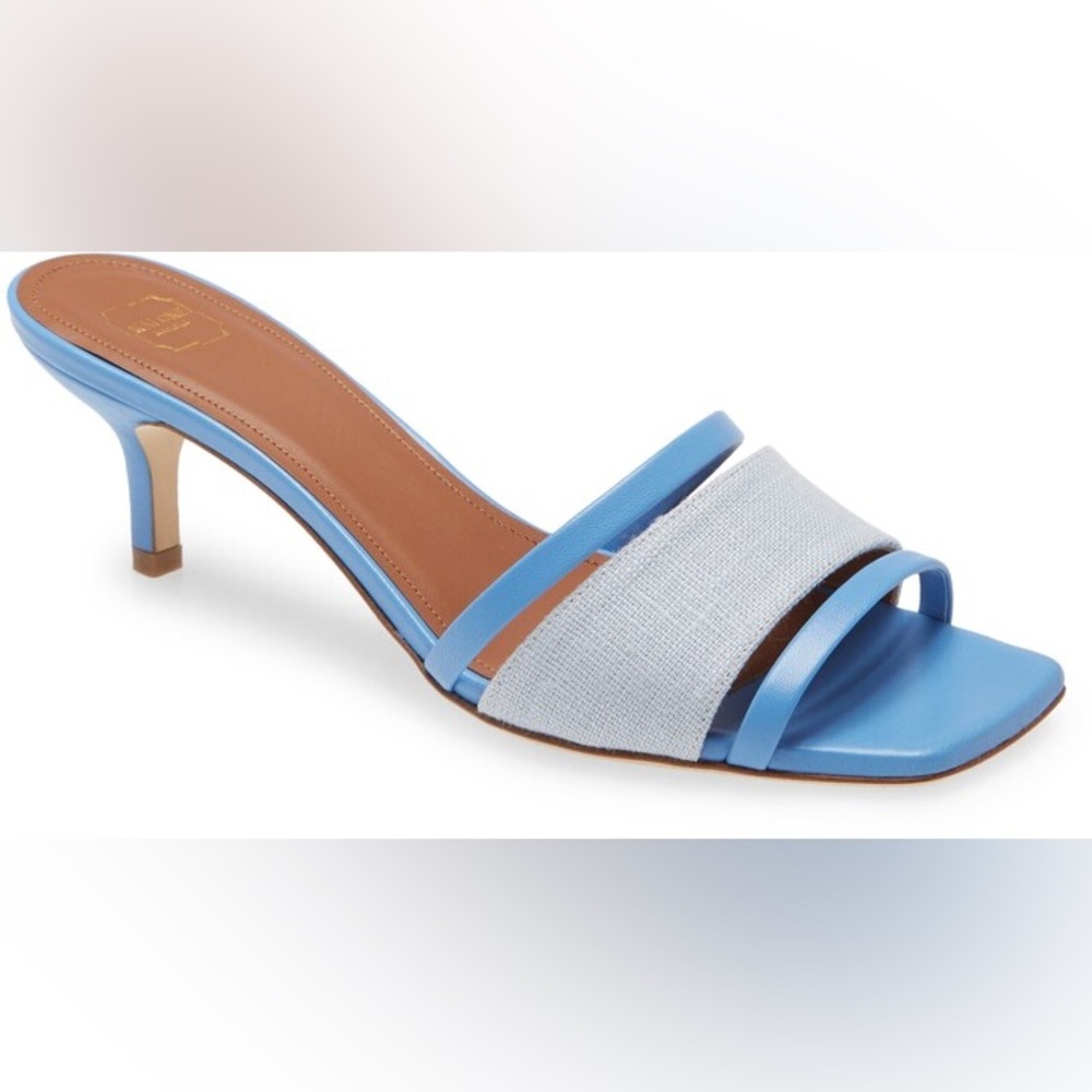 Malone Souliers Laney Sandals Light Blue Sz 41